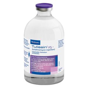 Tulissin 25 (tulathromycin injection) for Calves and Swine  Virbac